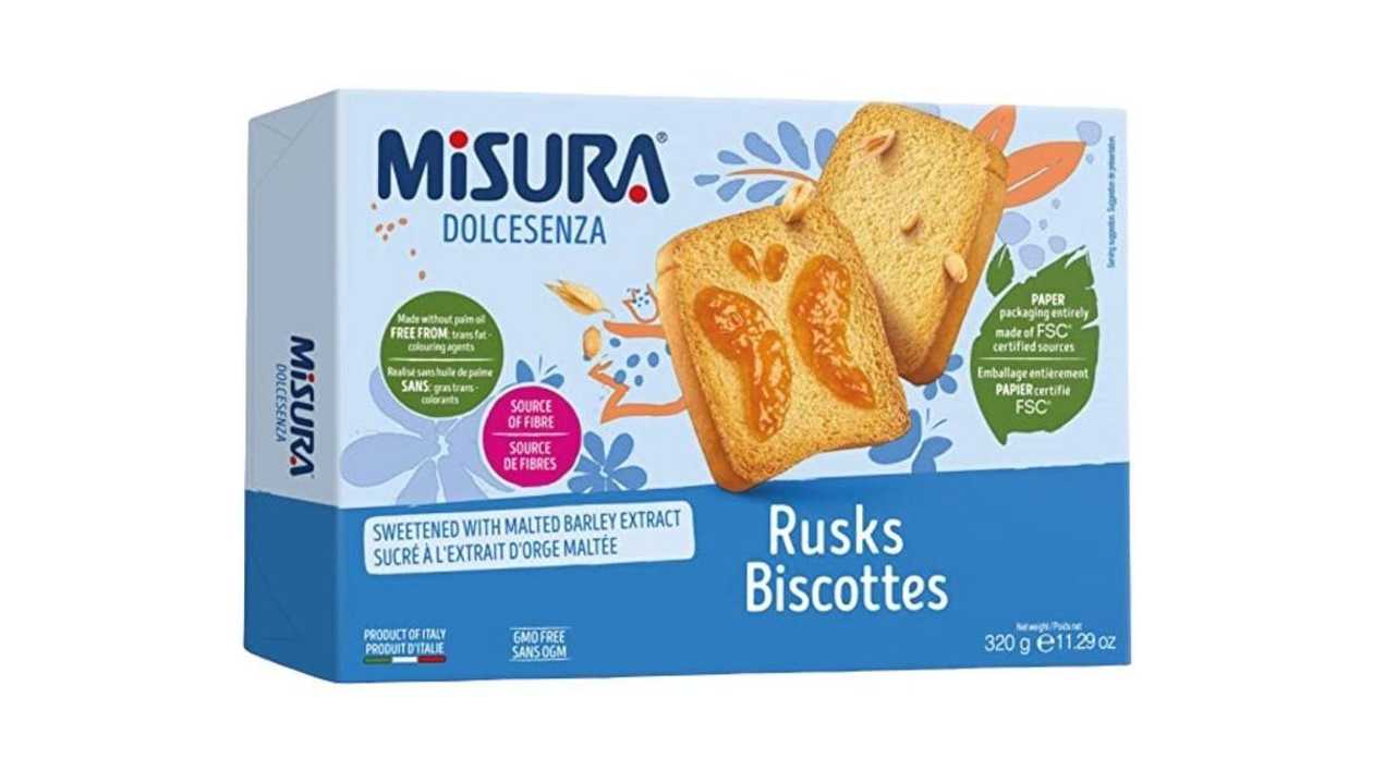 Misura Dolcesenza Fette Light, 320g