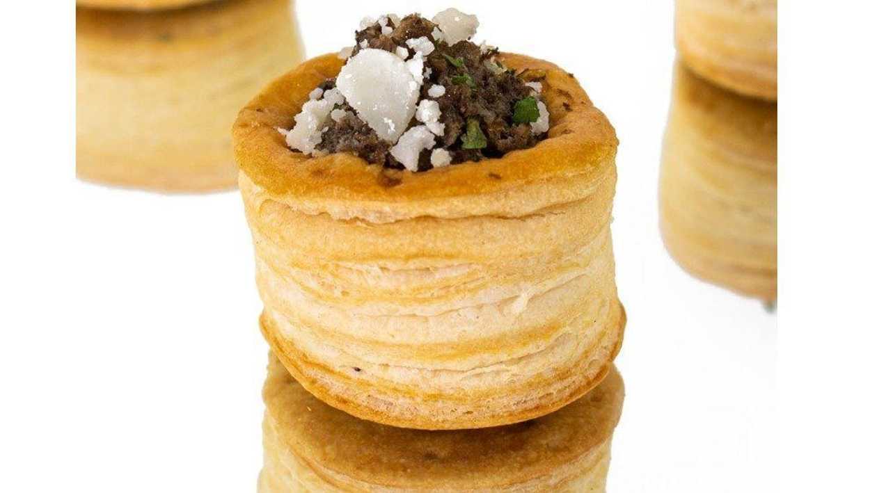 Mushroom Stuffed Bouchees Frozen, X 15