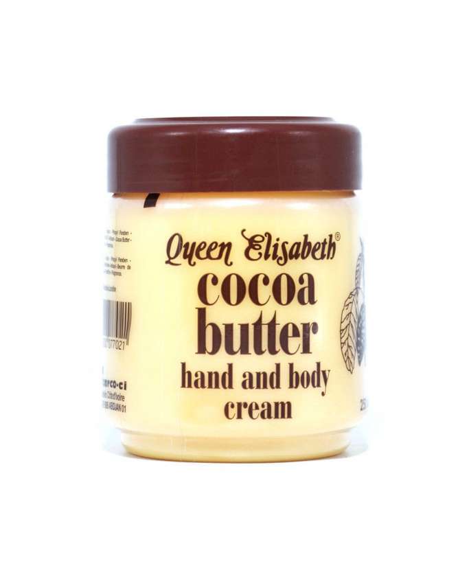 Queen Elizabeth Cocoa Butter Hand And Body Cream 250ml