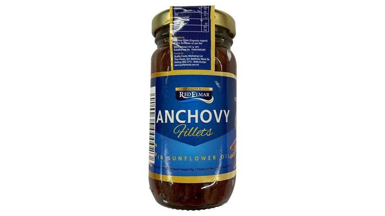 Red Elmar Anchovies Jar, 100g