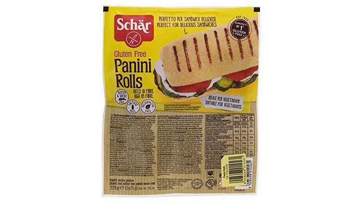Schar Gluten Free Panini Rolls, 225g