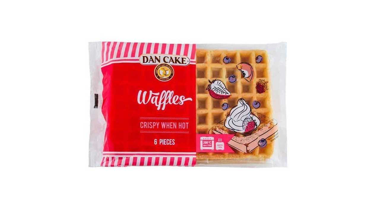 Dan Cake Waffles, X 6