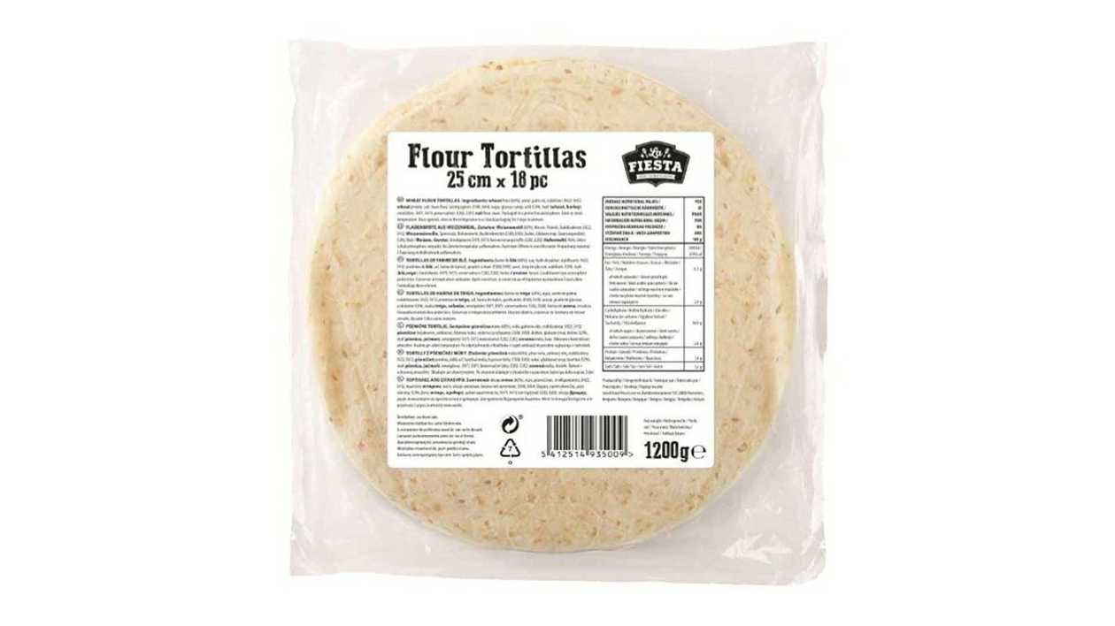 La Fiesta Soft Tortilla, 12 Inch X 18
