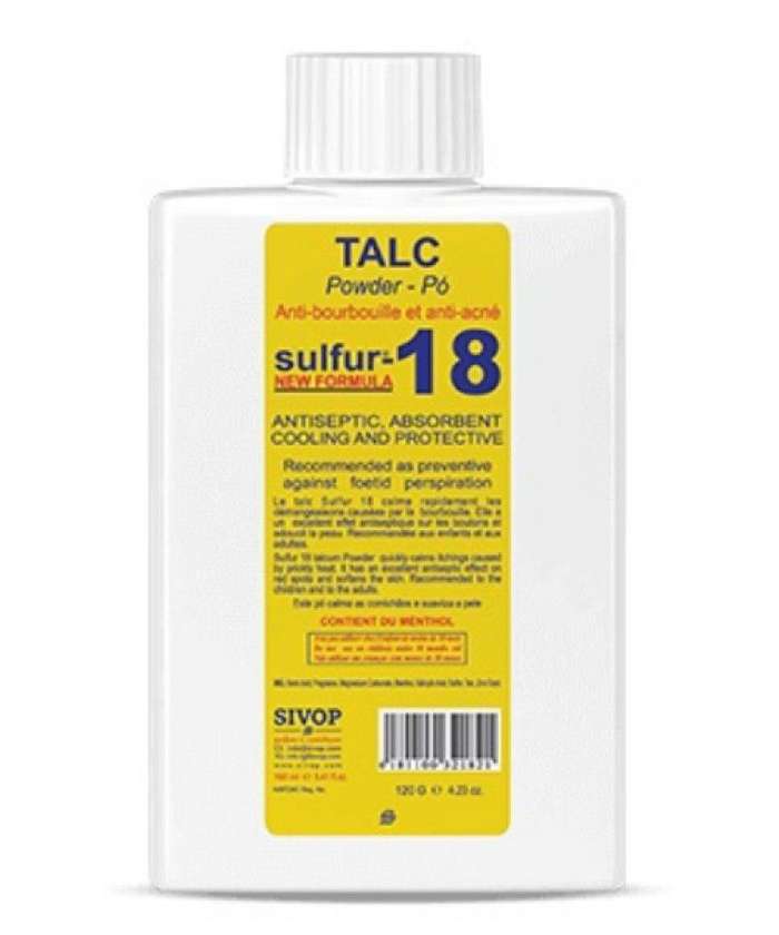 Sulfur-18 Talc Powder 120g