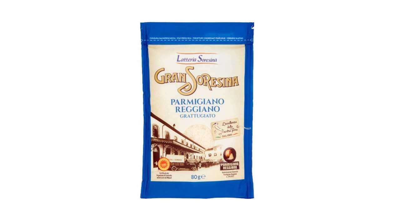 Gran Soresina Parmigiano Reggiano Grattugiato, 80g