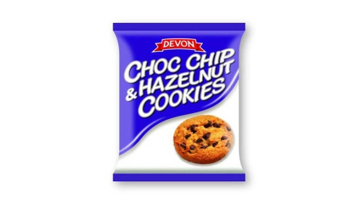 Devon Choc Chip & Hazelnut Cookies, 200g