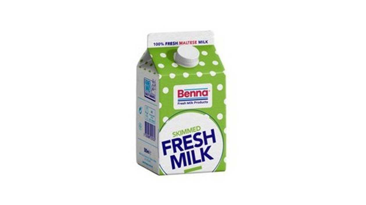 Benna Skimmed Milk 0.3% Fat, 500ml