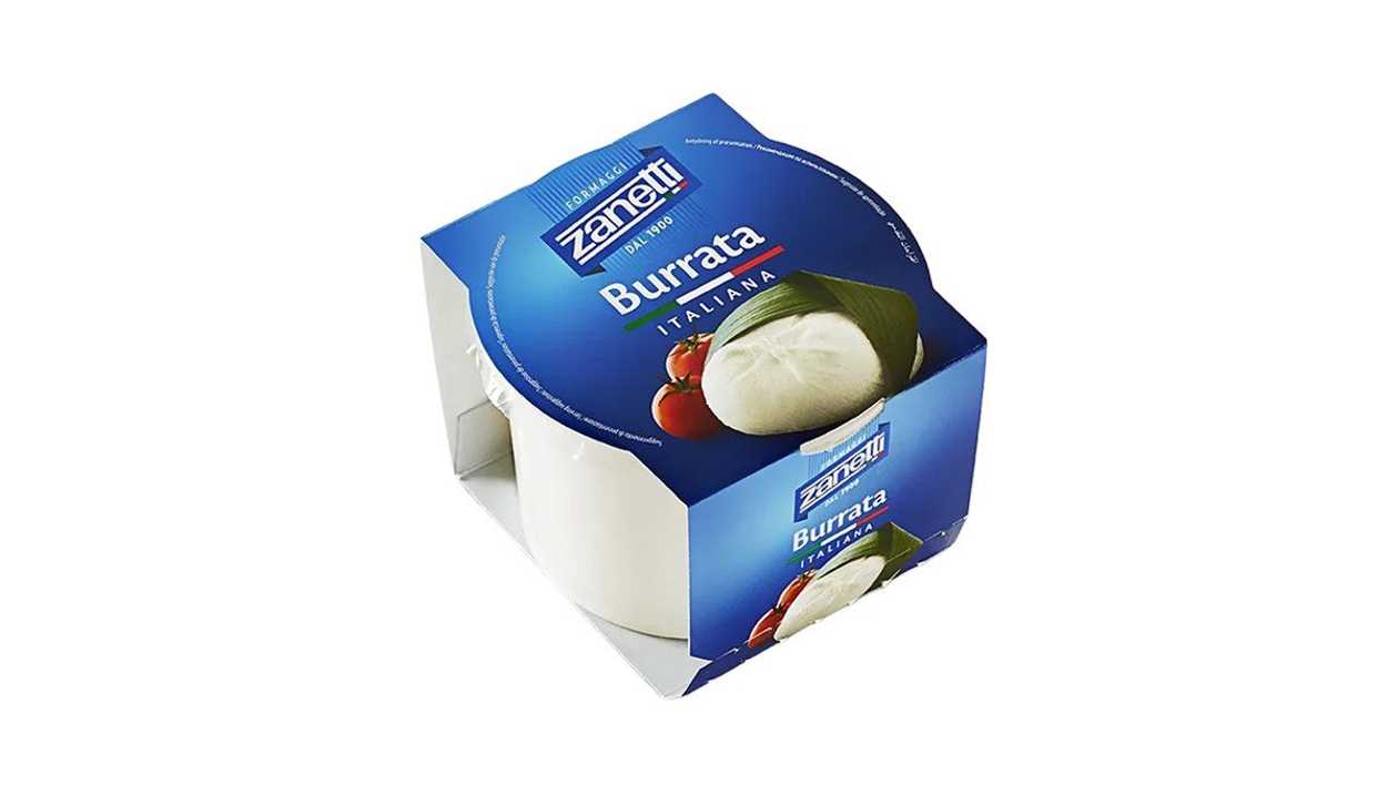Zanetti Italian Burrata Cheese, 100g