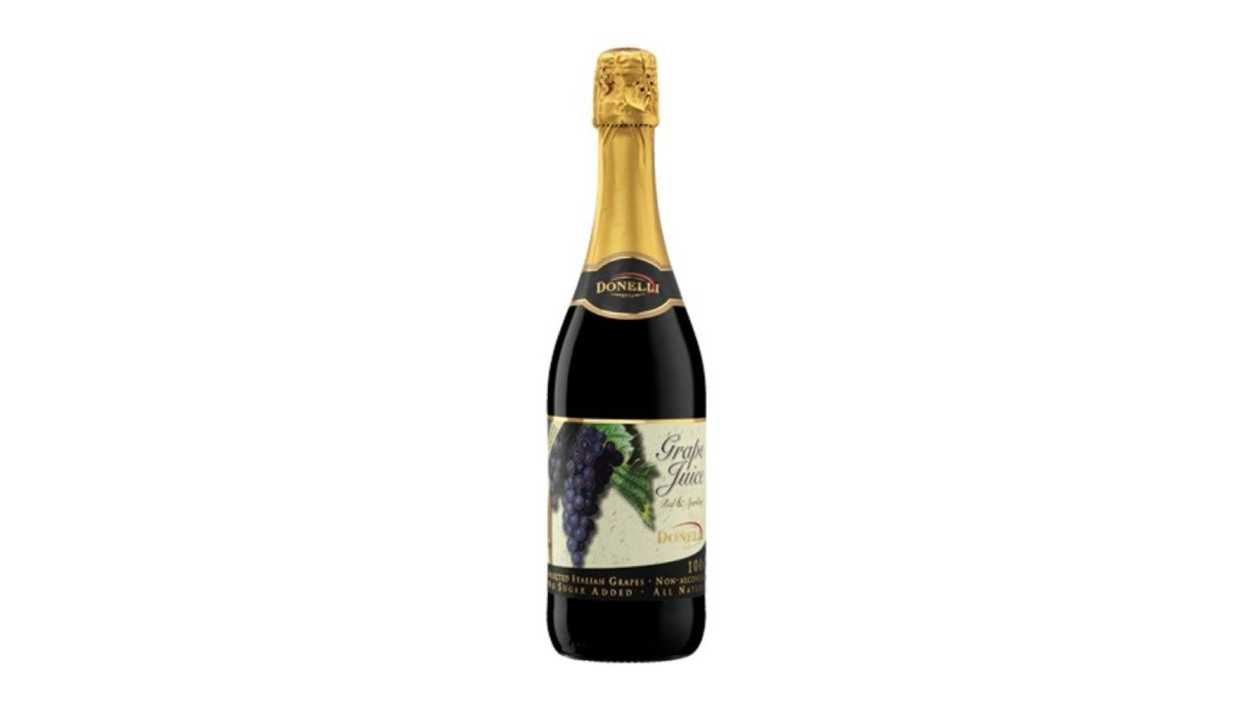 Sparkling red grape juice 0.75 l
