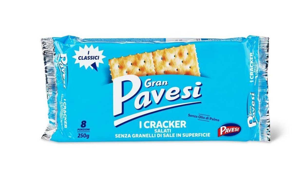 Gran Pavesi Crackers Unsalted, 250g