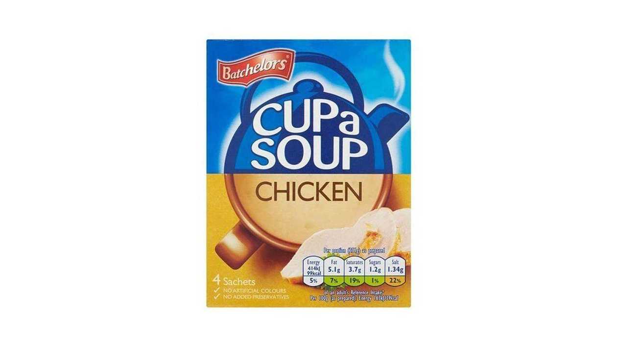 Batchelors Cup A Soup Chicken, X 4