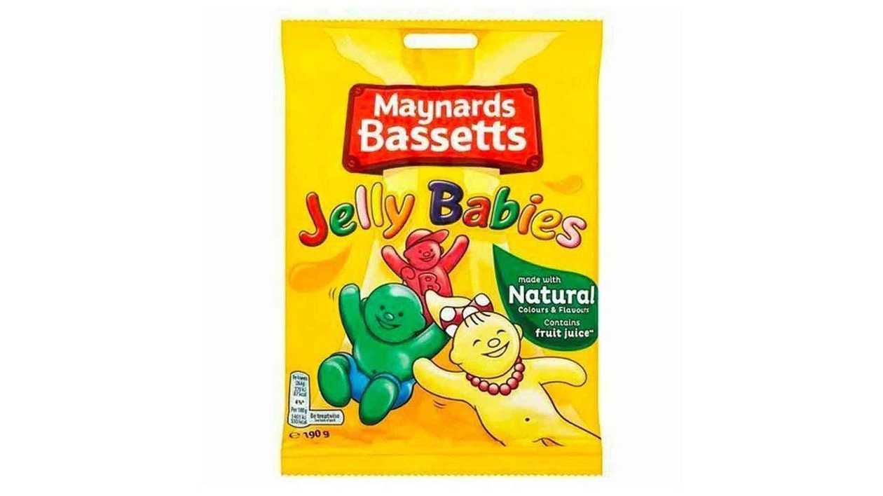 Maynards Bassetts Jelly Babies, 190g