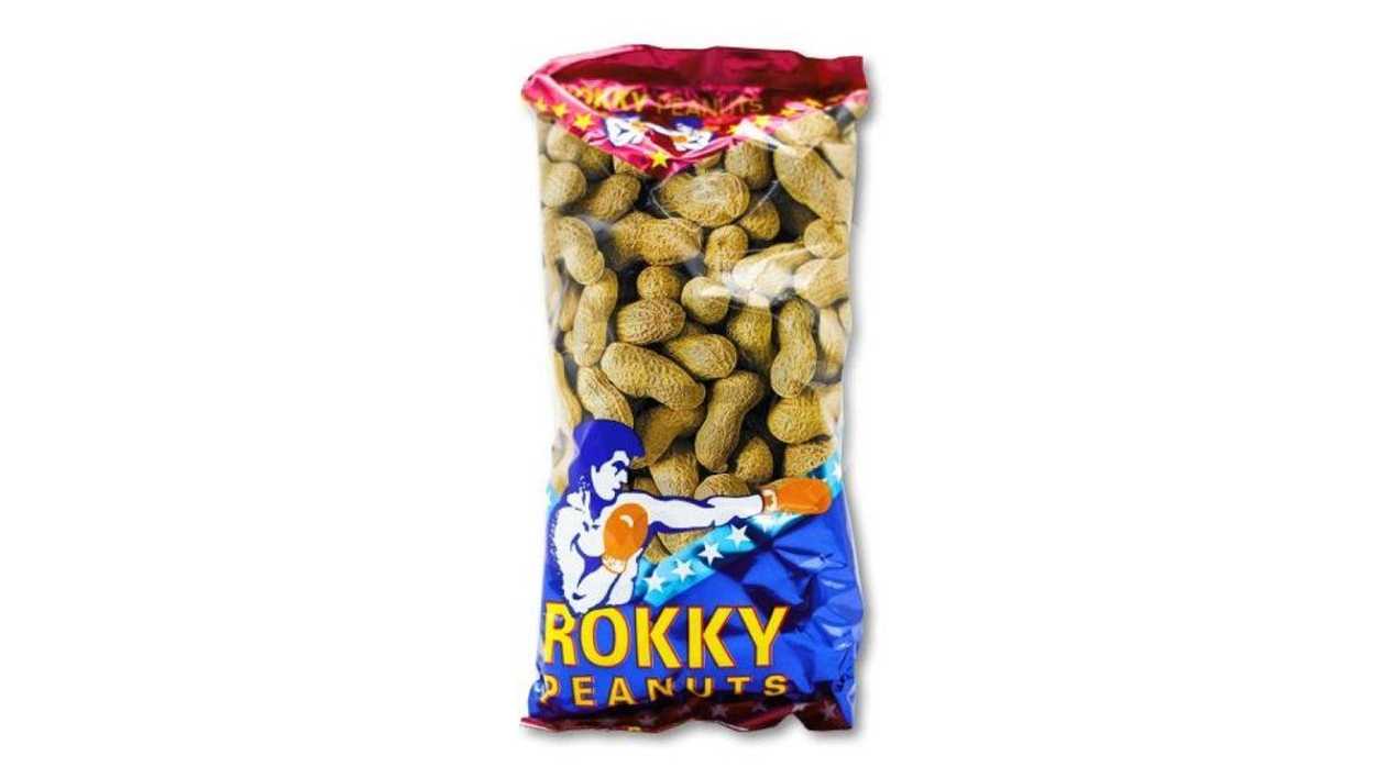 Rokky Roasted Peantuts With Shell, 200g