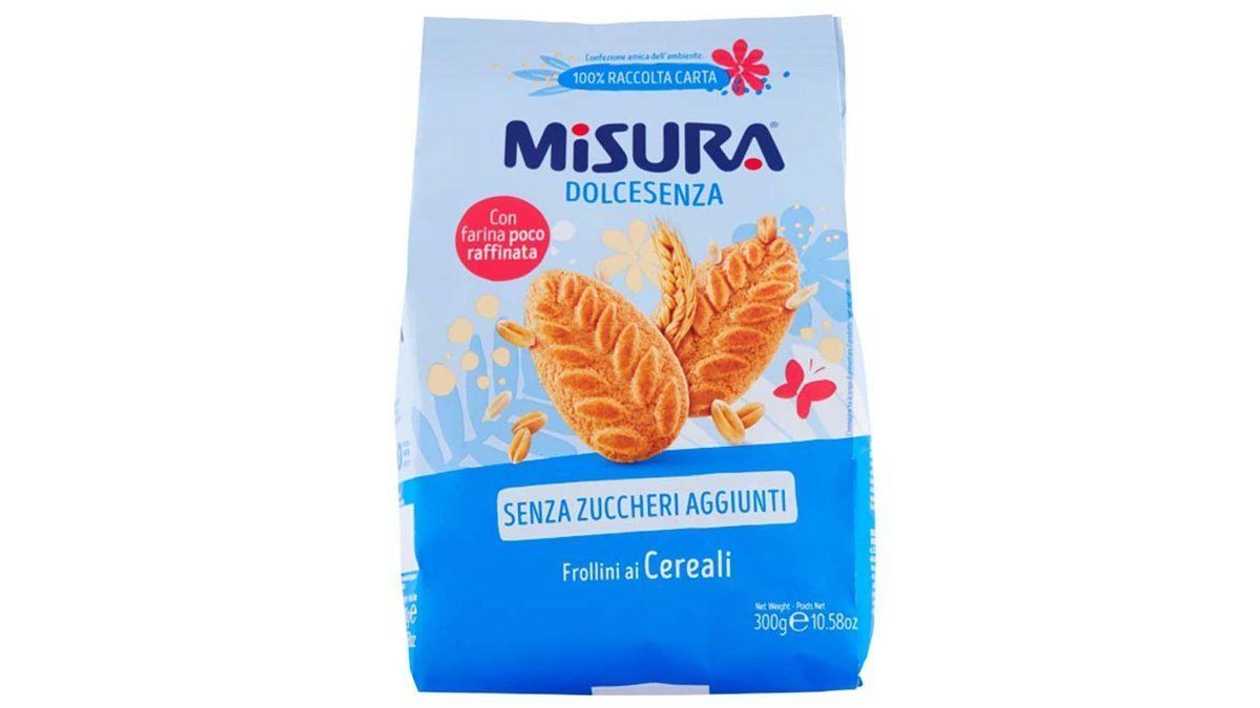 Misura Biscotti Cereali Sugar Free, 300g