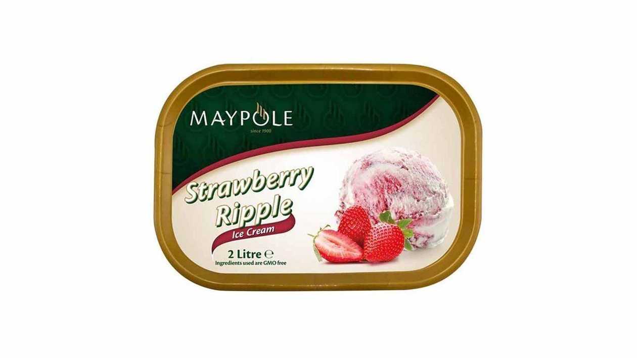 Strawberry Ripple Ice Cream, 2l