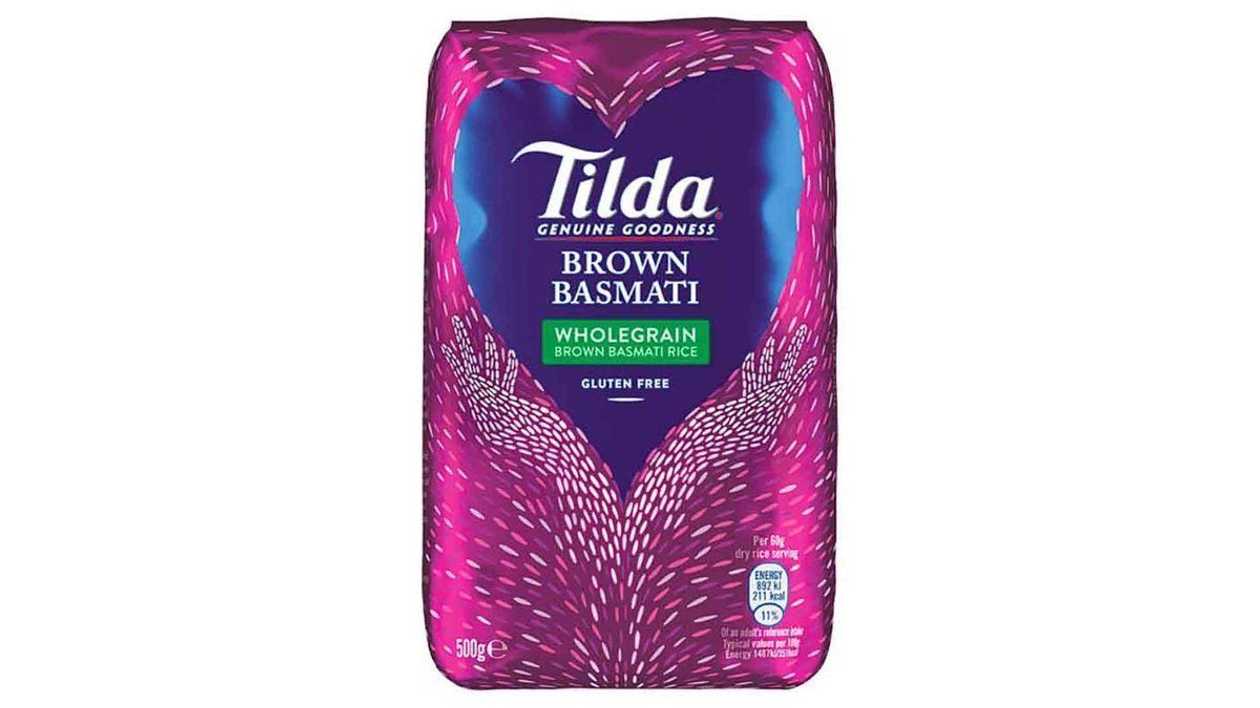 Tilda Brown Basmati Wholegrain, 500g
