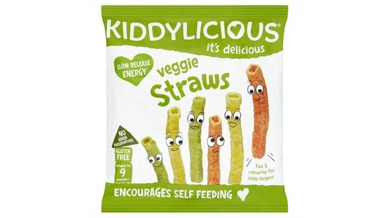 Kiddylicious Veggie Straws 9 Months+, 12g