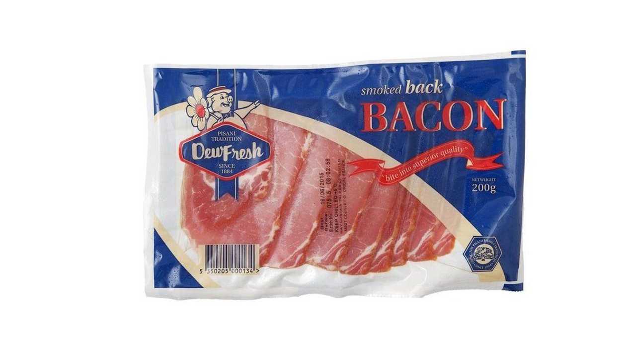 Dew Fresh Back Bacon, 200g