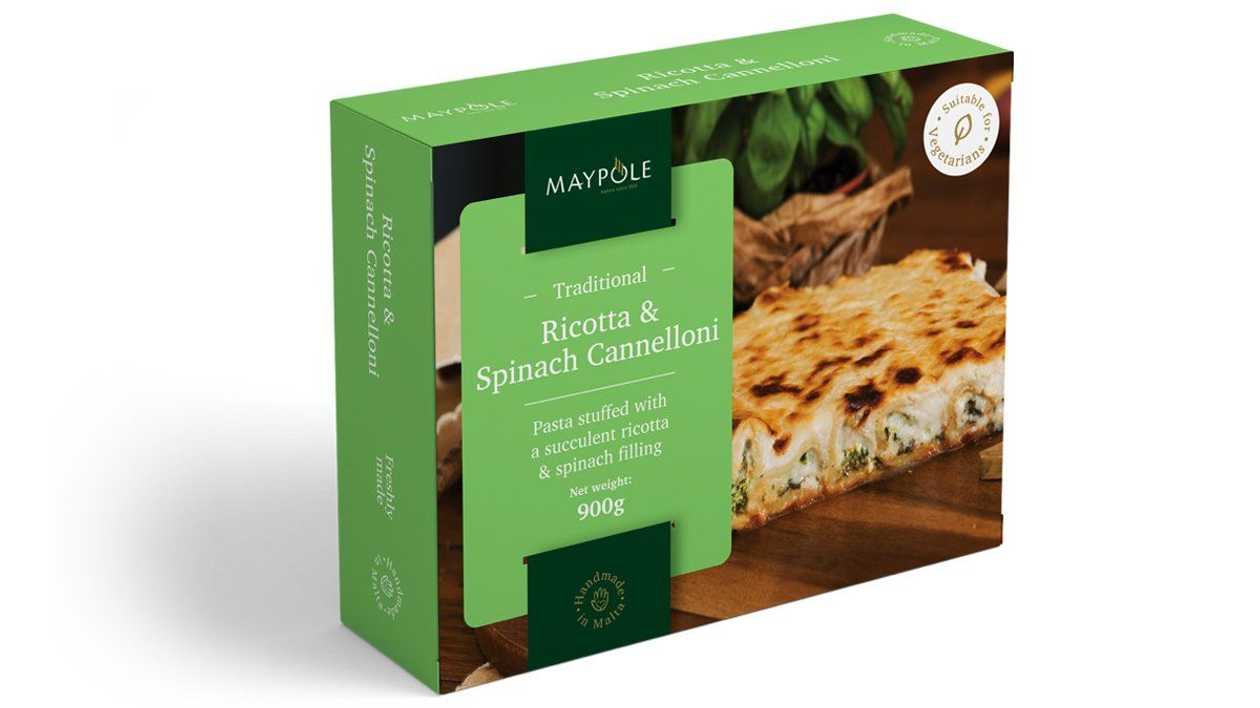 Traditional Ricotta & Spinach Cannelloni