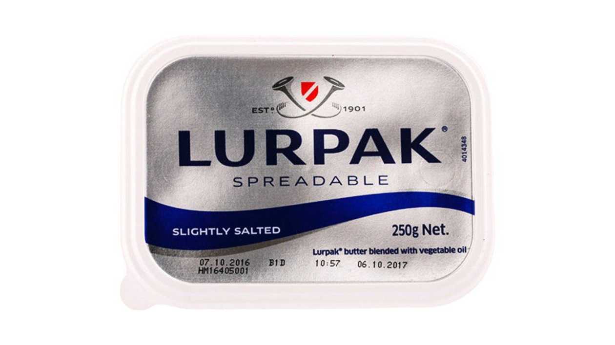 Lurpak Slightly Salted, 250g