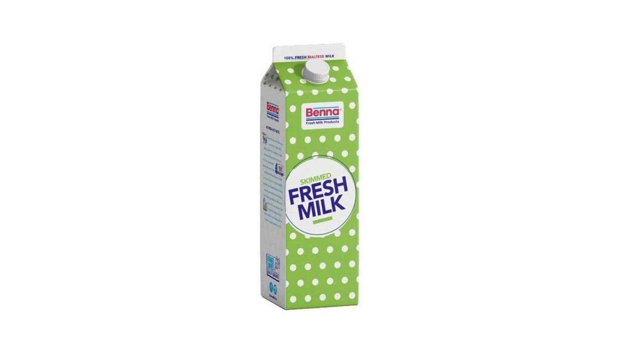 Benna Skimmed Milk 0.3% Fat, 1l