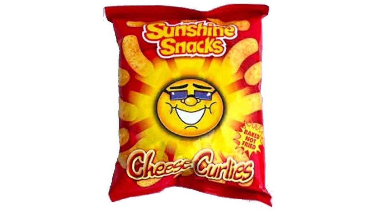 Sunshine Snacks Curlies Cheese, 25g