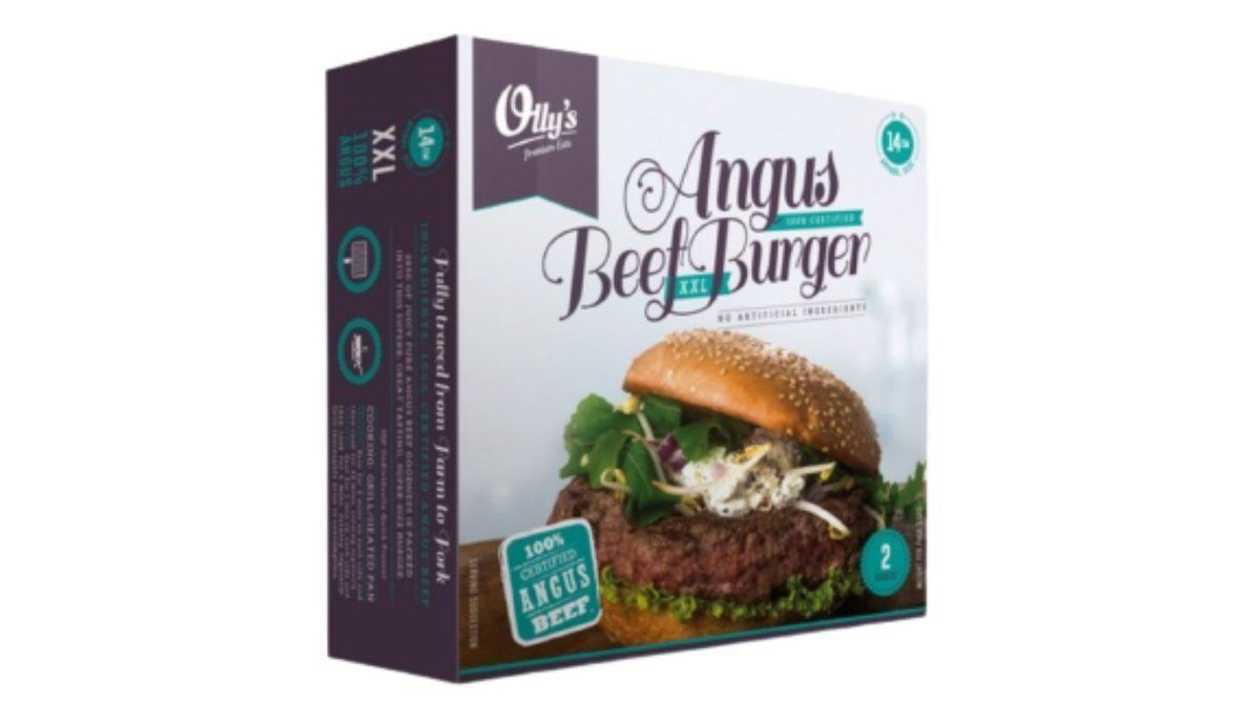 Olly's Angus Beef X X L Burger, X 2