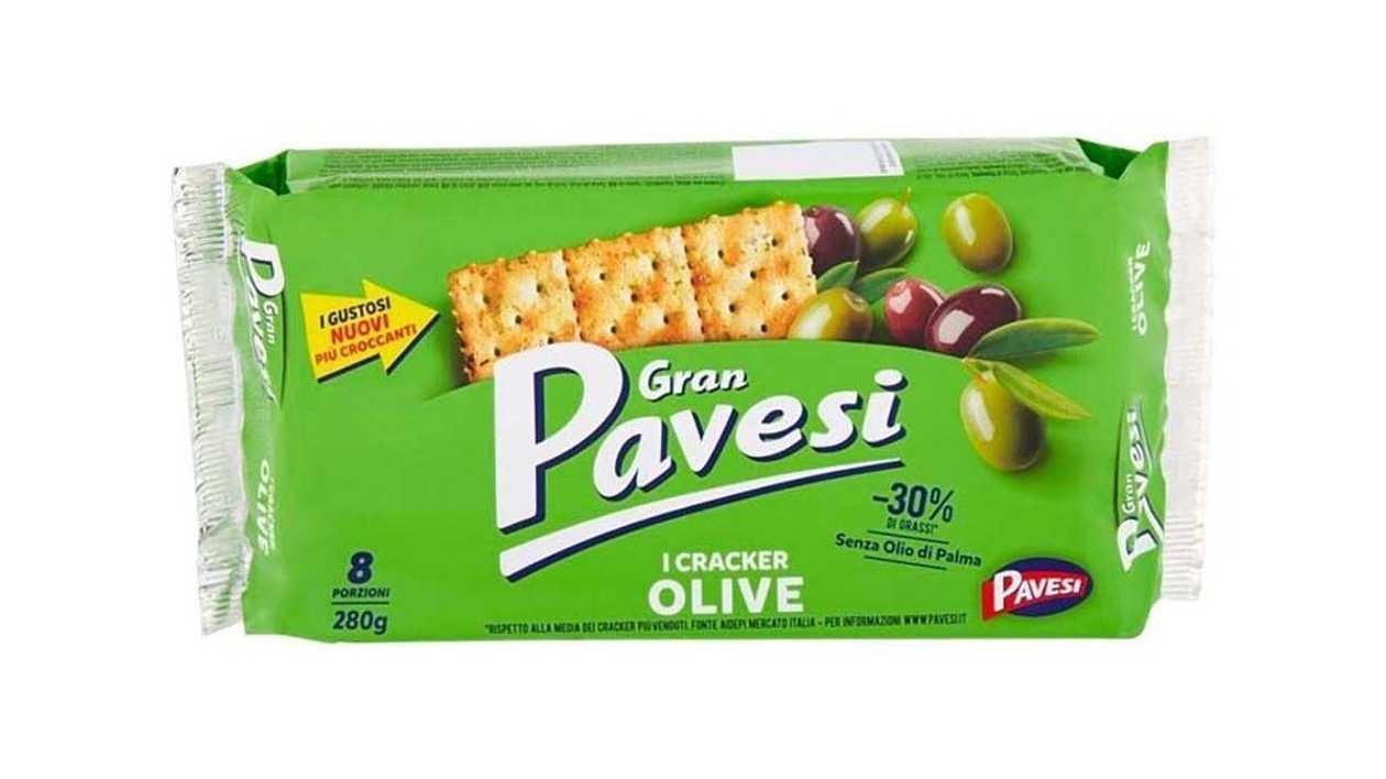 Gran Pavesi Crackers Olives, 280g