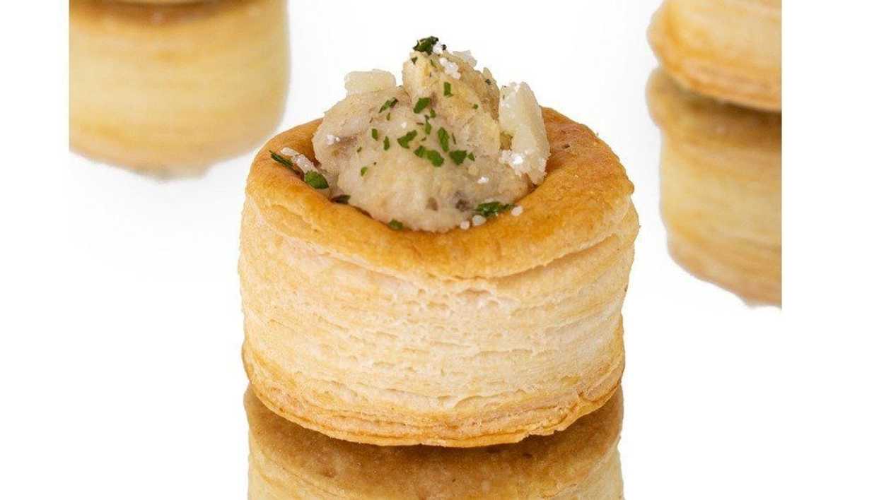 Chicken & Pancetta Stuffed Bouchees Frozen, X 15