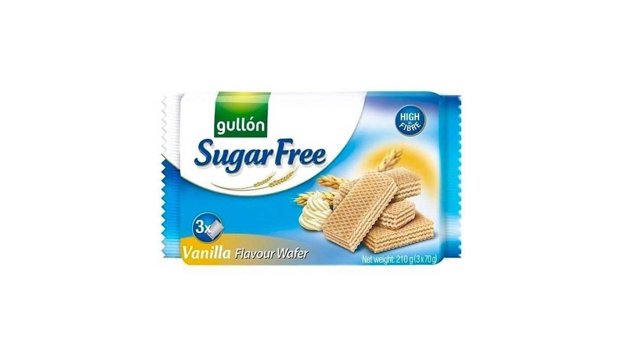 Gullon Sugar Free Vanilla Wafer, 70g