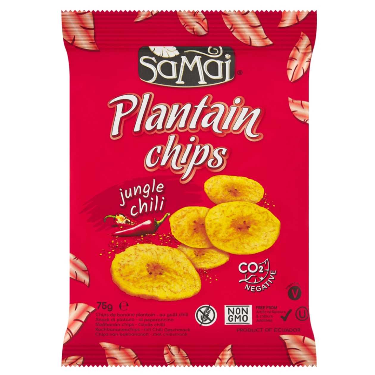 Chipsy z Plantana Chili Samai 75g (expires soon)