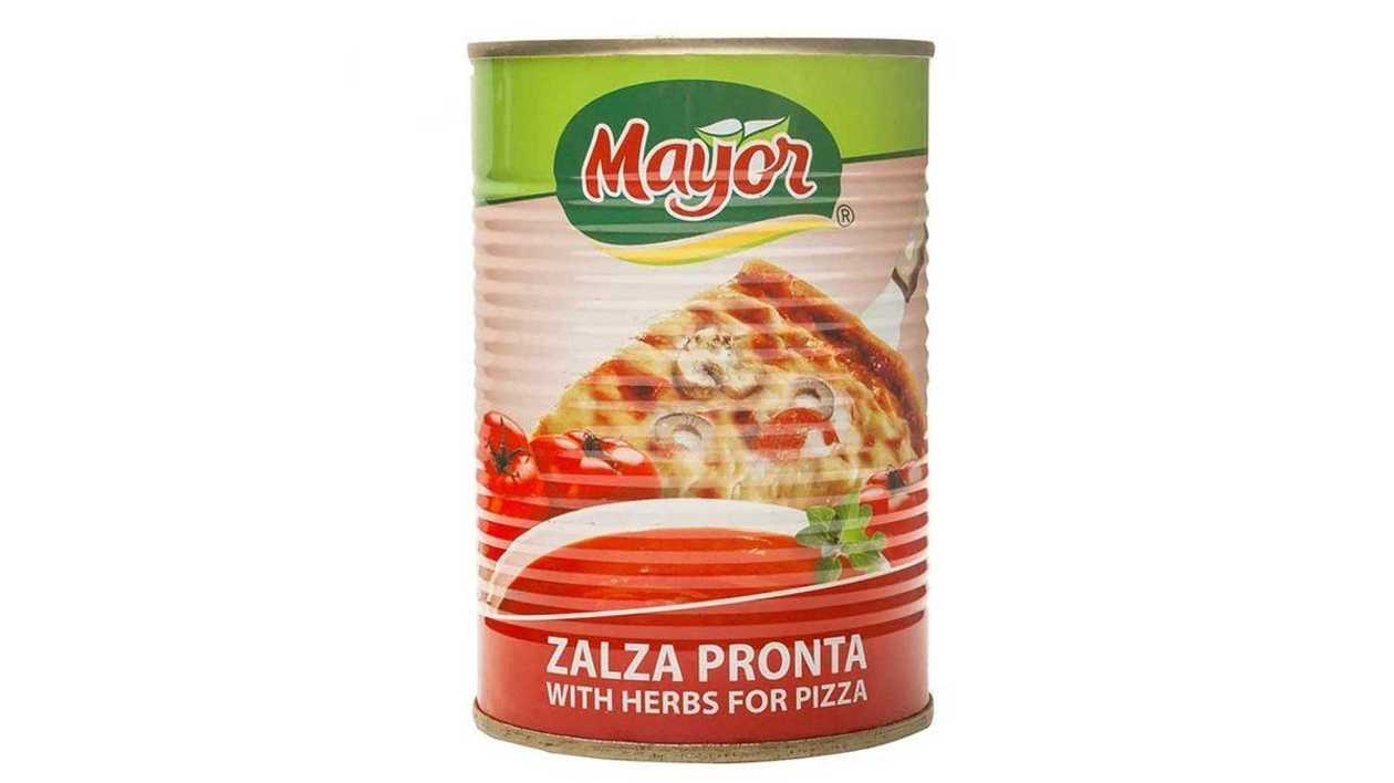 Mayor Zalza Pronta With Herbs For Pizza, 400g
