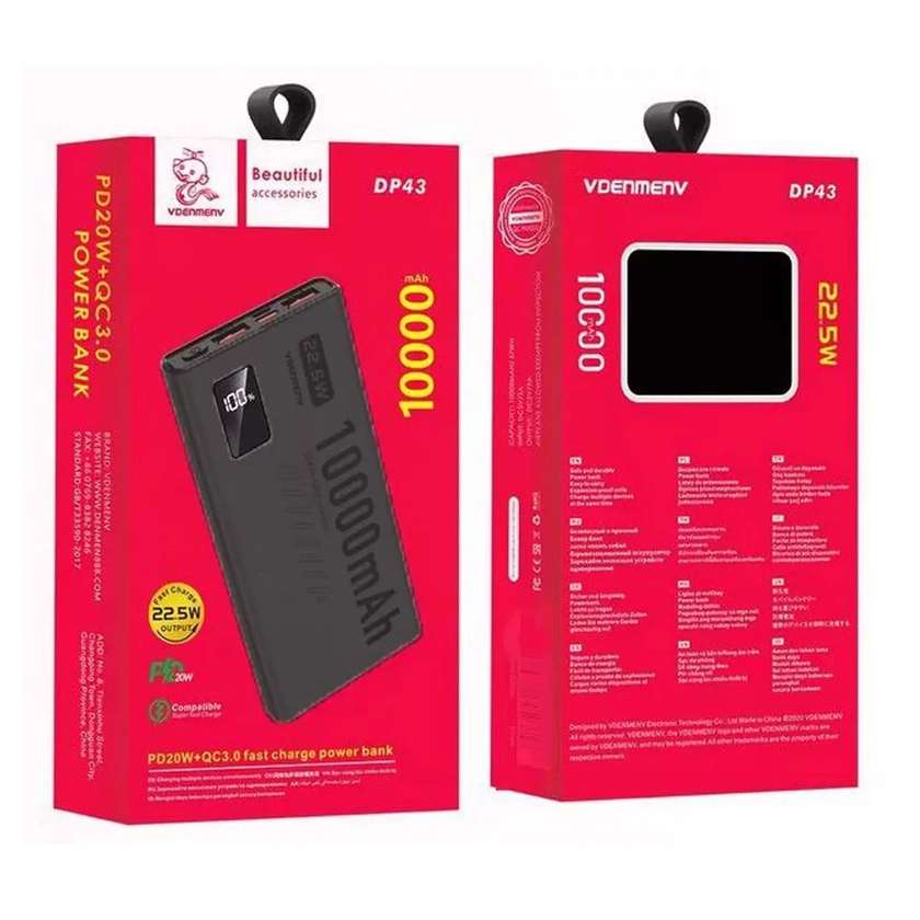 VDENMENV DP43 10000mAh