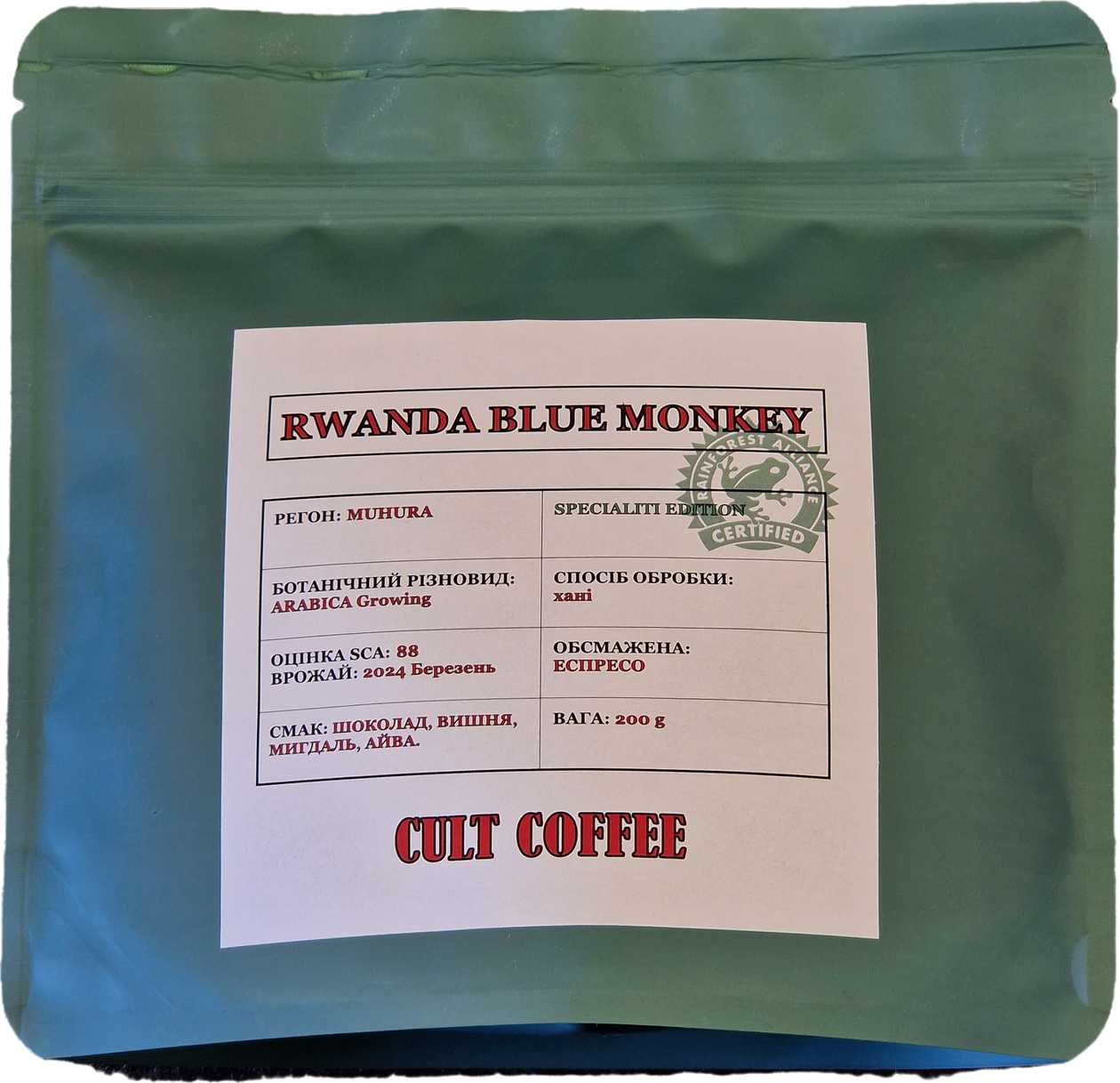 Rwanda Blue Monkey