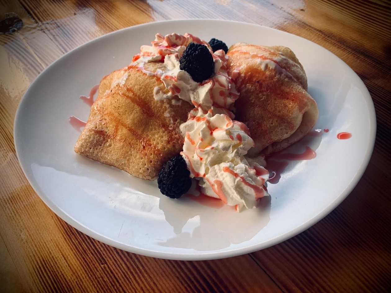 Clătite cu finetti sau dulceață