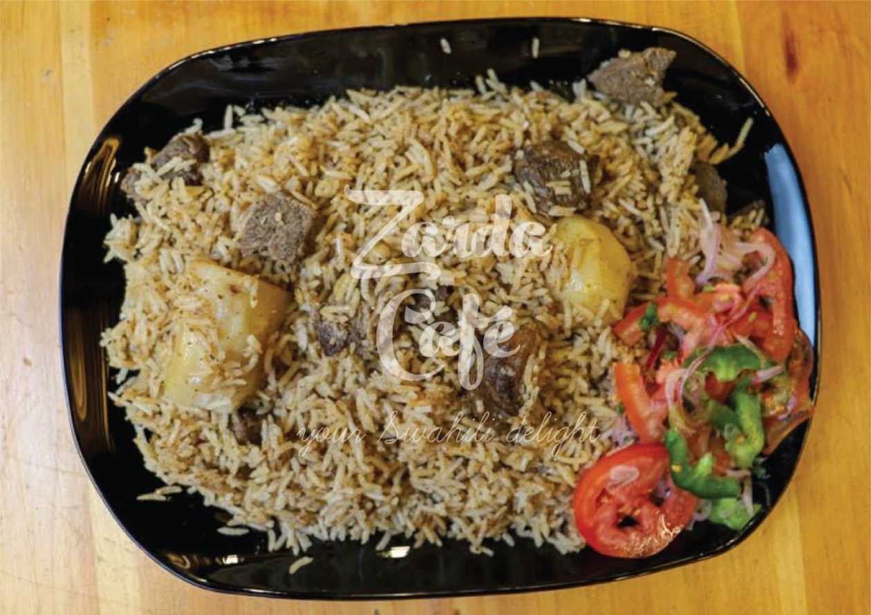 Goat pilau