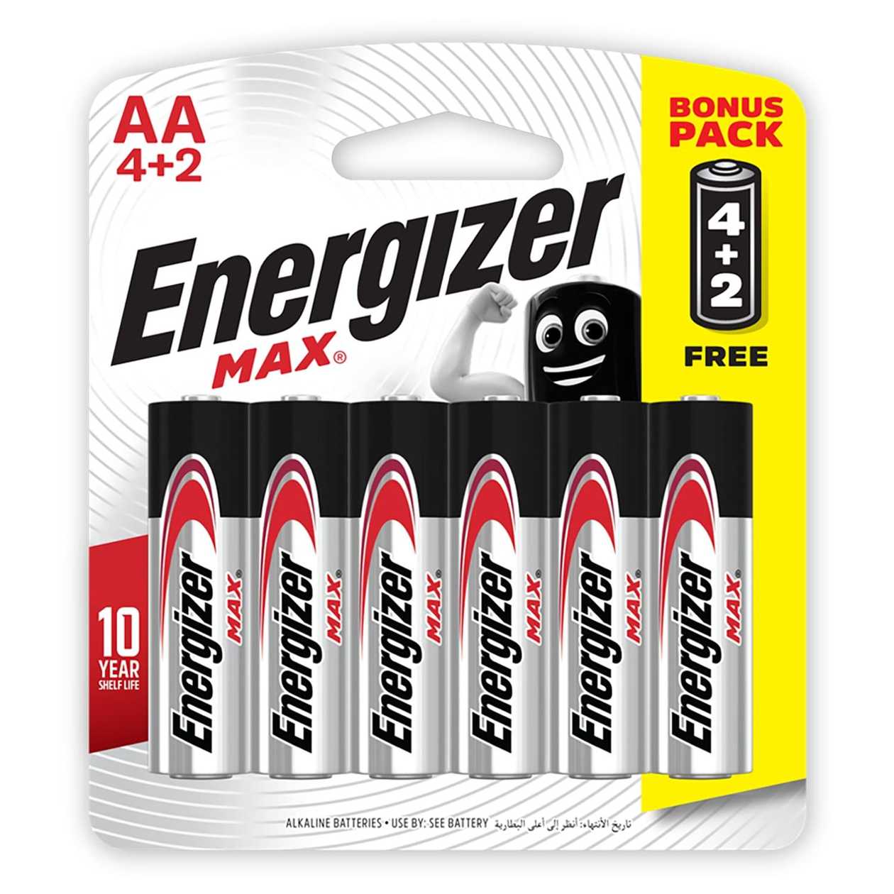 Energizer Battery AA 6's