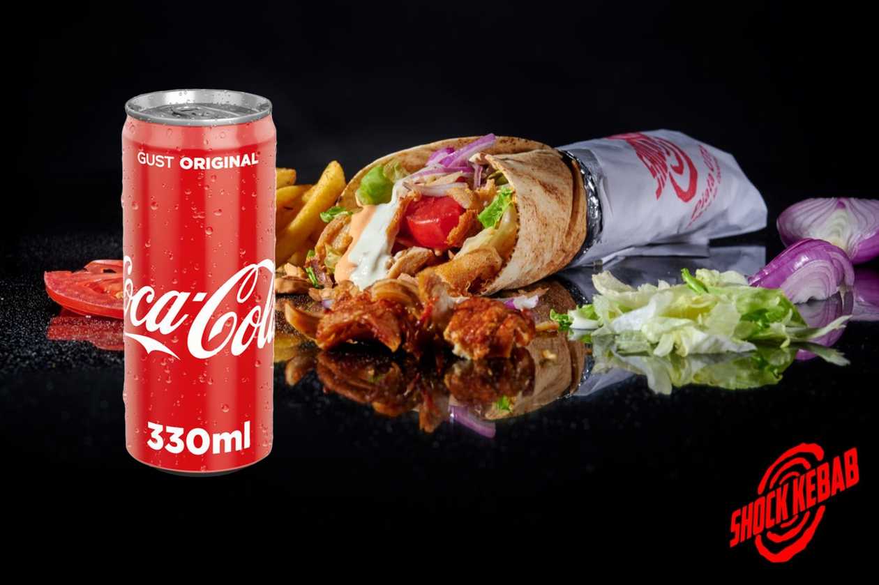 Shaorma + Cola Doza