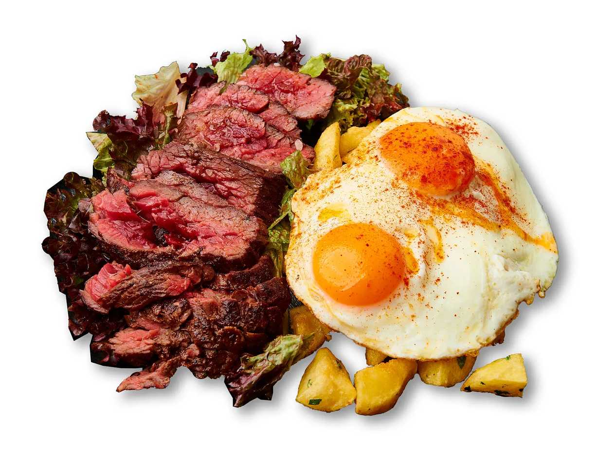 Beef & eggs