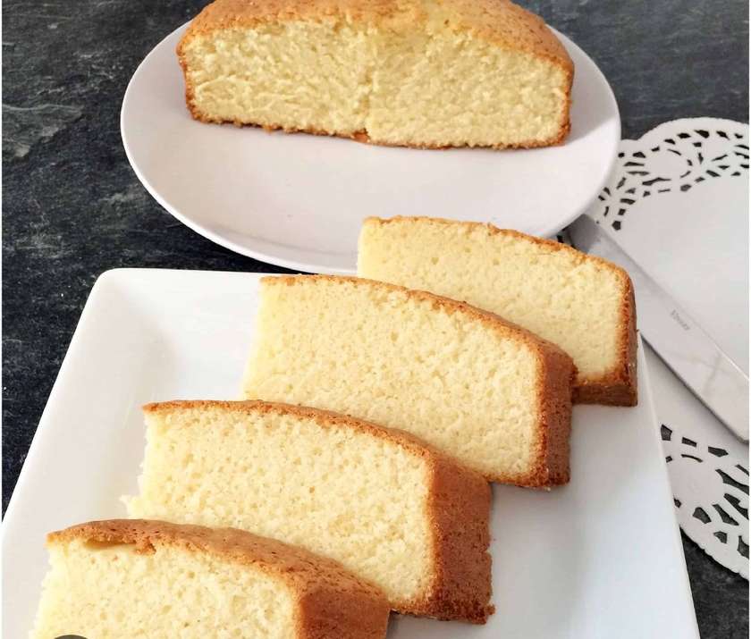 Slices Vanilla cake