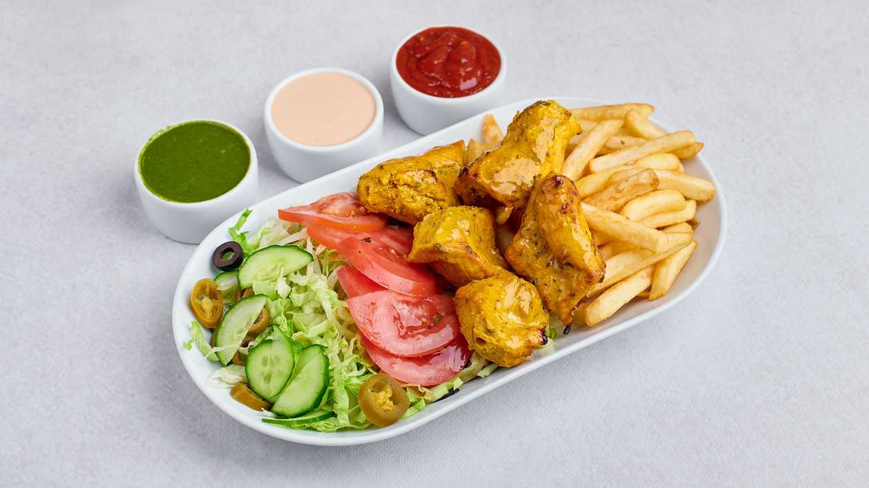 Chicken Tikka kebab box