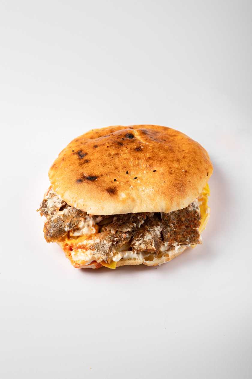 Meat doner in bread