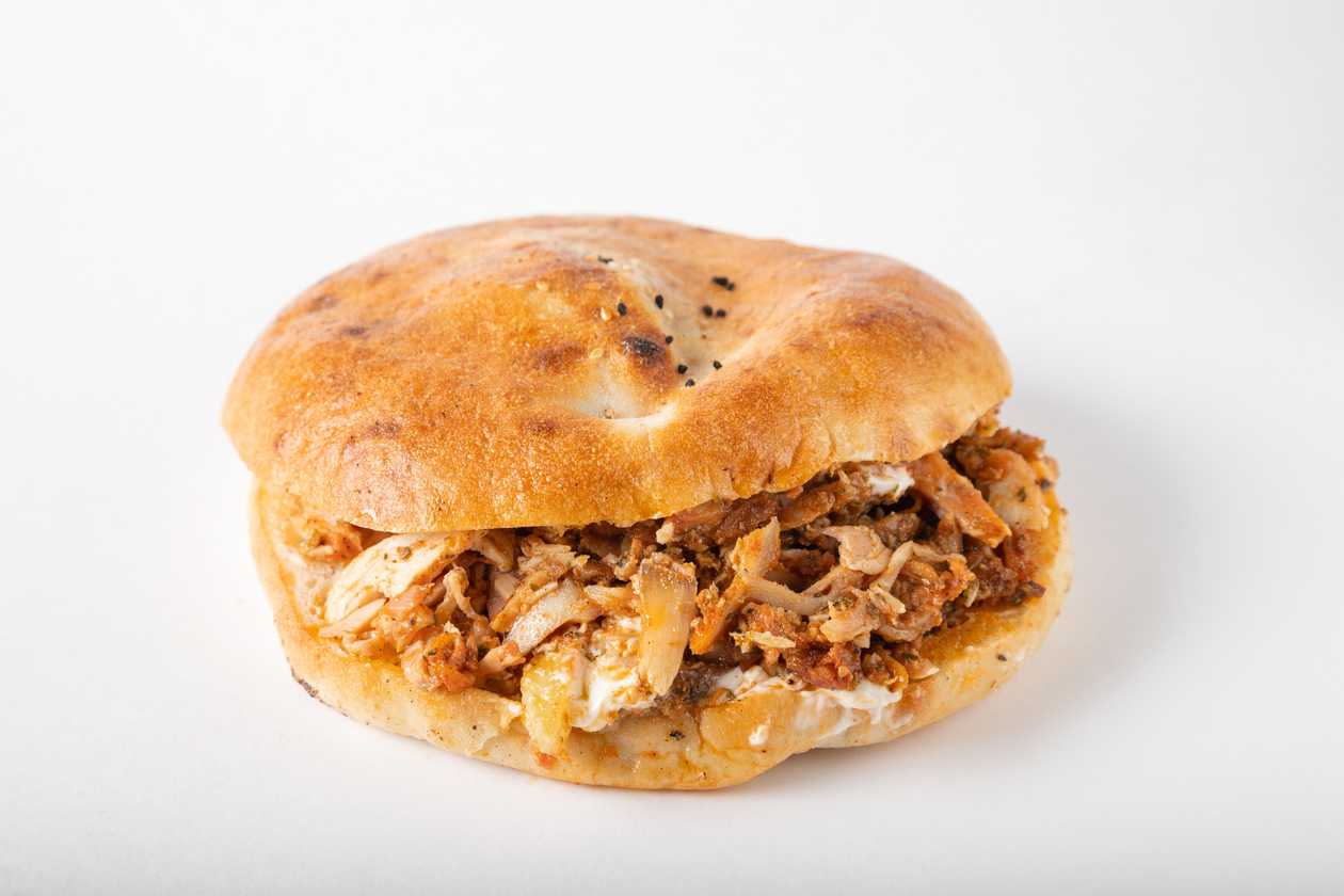 Chicken doner in bread