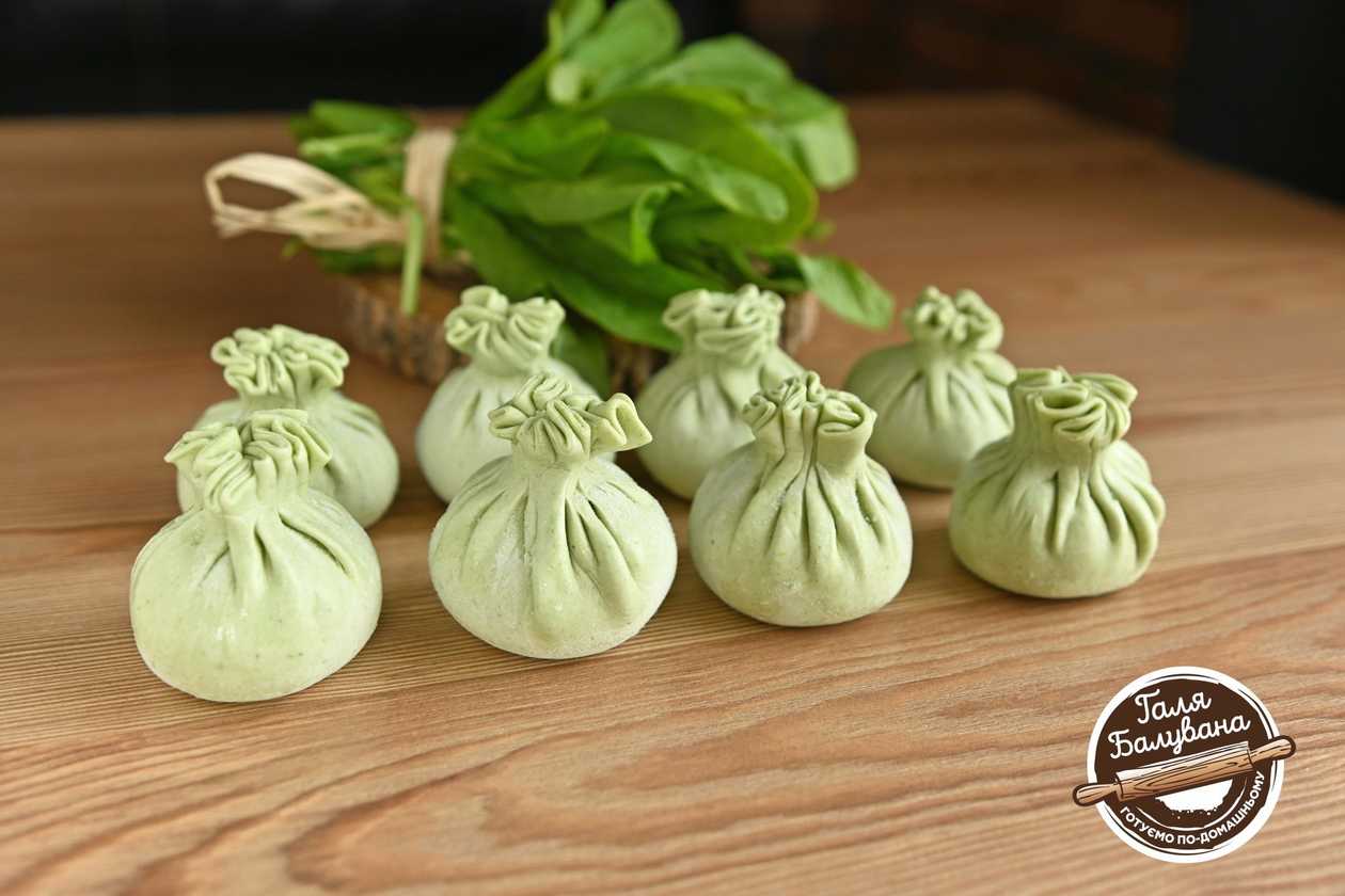 ❄️Spinach khinkali with cheese 8 pcs.