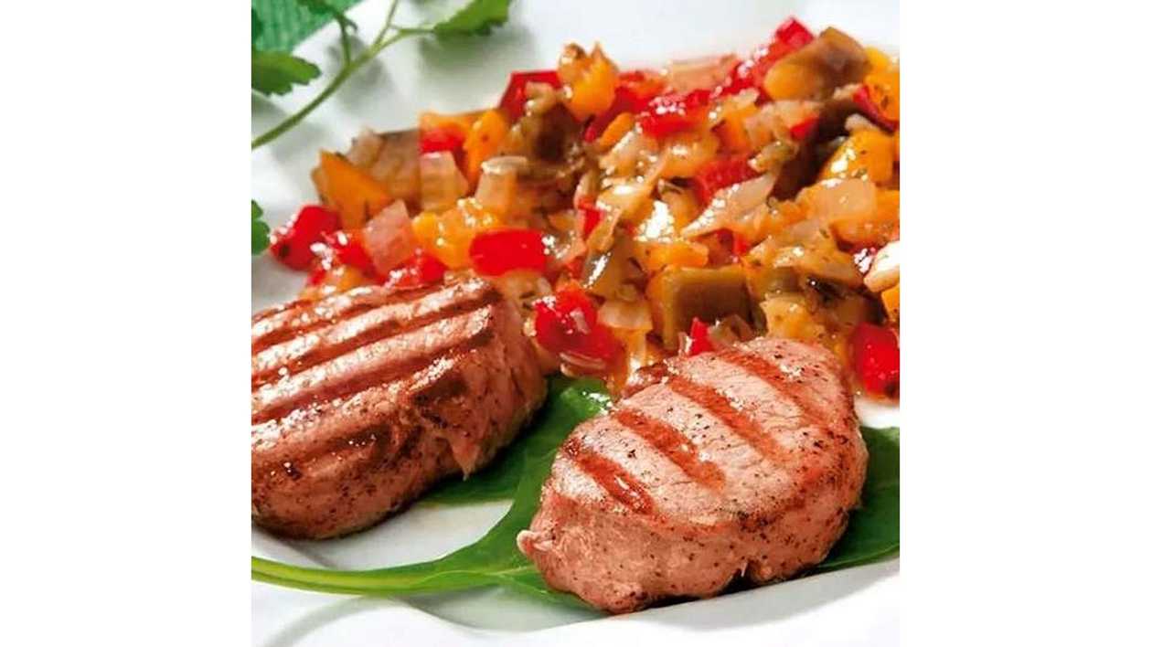 Cotlet De Porc Cu Sote De Legume