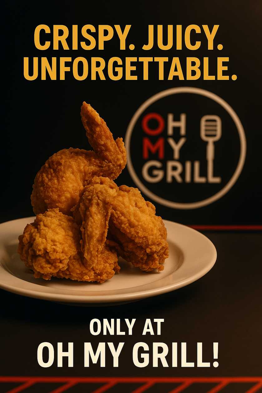 Crispy chicken wings