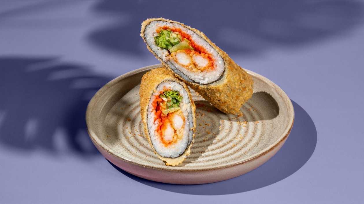 Spicy Shrimp Burrito