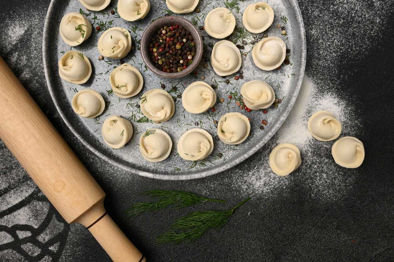Dumplings with lamb 650g