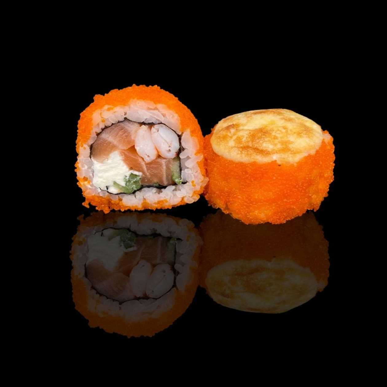 Baked kreveta-losos
