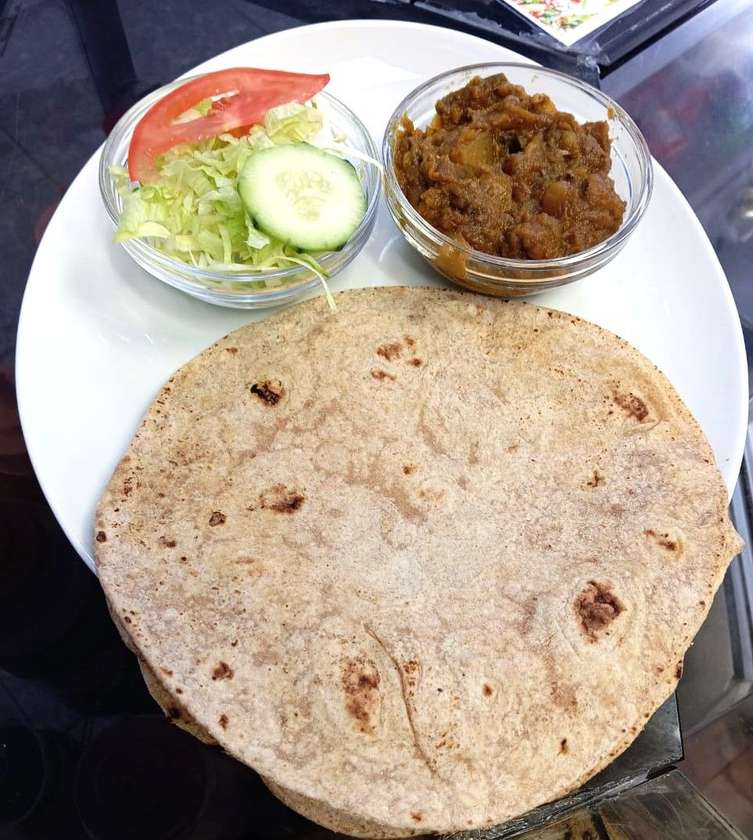 SABJI OR DAAL + SALAD + ROTI MONDAY